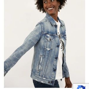 Able brand Distressed Merly Jacket NWT